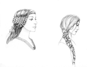 Hair concept art