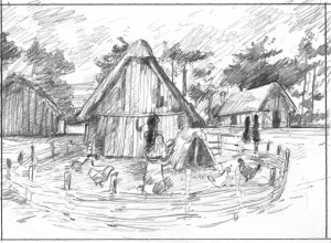 Village concept art