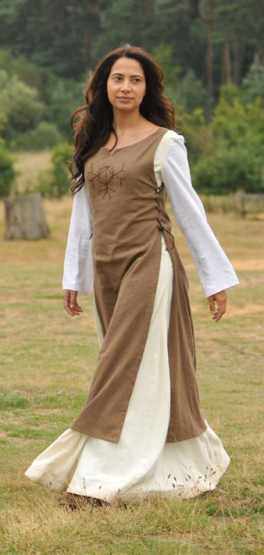 Evonyn wearing the dress