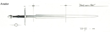 Arador sword concept art