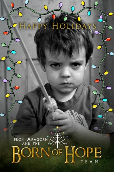 Born of Hope Christmas Card