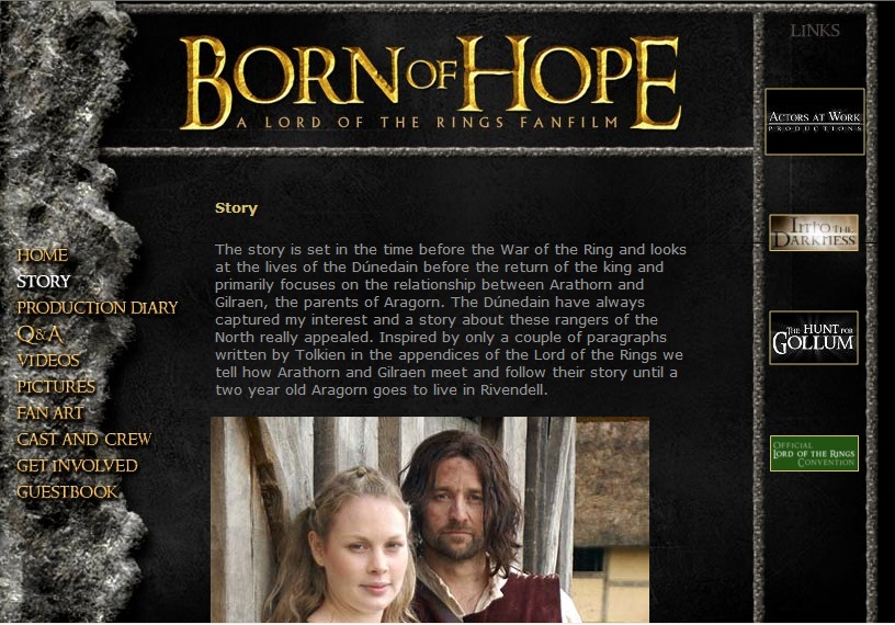 New website design.