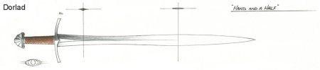 Dorlad sword concept art