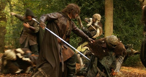 Filming at Epping Forest